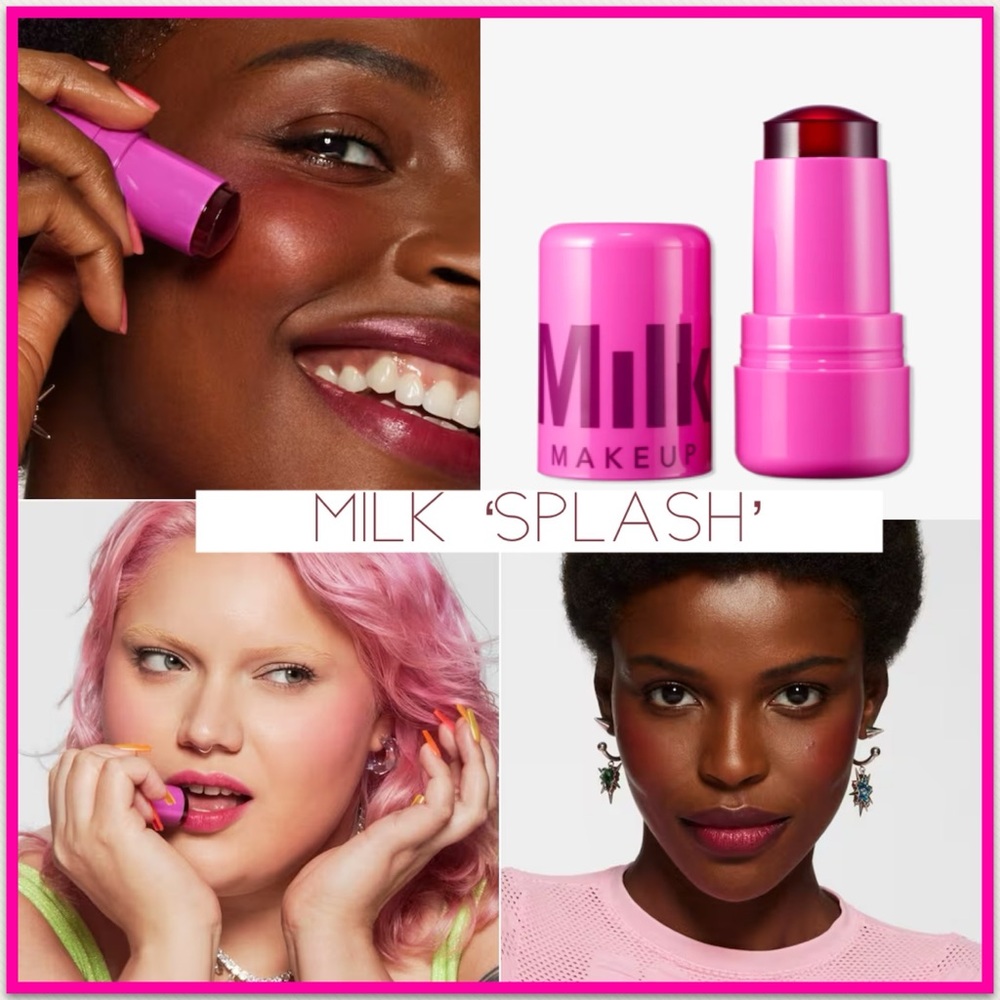 Milk ‘Splash’ Cooling Water Jelly Tint Lip + Cheek Blush Stain